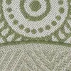 Eleganter runder Outdoor-Teppich mit Ethno-Muster – Produktbild-Vorschau 3