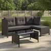Zahradní nábytek Sada Lounge nábytek Venkovní zahradní Náhled obrázku produktu 1