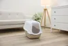 Katzentoilette Minka, Taupe/Creme, 57x39x41cm Produktbild-Vorschau 2