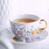 Filiżanka ze spodkiem porcelana Motyle Kwiaty 250ml pudełko Podgląd zdjęcia produktu 6