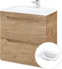 Waschtisch 61 cm mit Keramikbecken LUTON-56-CRAFT Wotan Produktbild-Vorschau 3