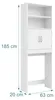 Relaxdays Waschmaschinenschrank, 4 Fächer, Regal über Produktbild-Vorschau 4