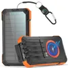 Solar Powerbank 26800mAh, Tragbarer Akku, 15W Wireless Produktbild-Vorschau 1
