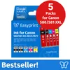 NIEUW: Easyprint Inktcartridges voor Canon 580/581 XXL, Productafbeelding-voorbeeld 1