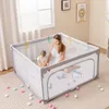 COSTWAY 127x127 cm Laufstall Baby faltbar, Laufgitter mit Produktbild-Vorschau 2
