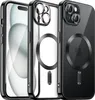 Custodia per iPhone 15 Protezione MagSafe Nero Silicone Anteprima dell’immagine prodotto 1
