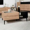 Finori Couchtisch Nola 55A Artisan-Eiche und Schwarz Produktbild-Vorschau 19