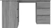 vidaXL Bureau d'angle Gris Sonoma 145x100x76 cm Bois Voir les images du produit 11