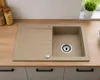 [Granitspüle 76x44 Beige]Hochwertig beidseitig Montierbar Produktbild-Vorschau 9