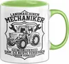 Landmaschinen Mechaniker Tasse Geschenk Traktor Produktbild-Vorschau 1