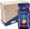 A bag of coffee beans is shown next to a cardboard box, likely for shipping or display. Produktbild-Vorschau
