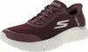 A single burgundy Skechers sneaker is shown from a side angle against a white background. Anteprima dell’immagine prodotto