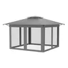 Kiosque de jardin XMTECH, kiosque pop-up 3 x 3 m avec toit Voir les images du produit 14