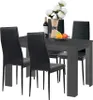 Moderner Essgruppen-Set Küche Tisch Und 4 Stühle Viki Produktbild-Vorschau 1