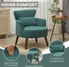 HOMCOM Sessel mit Rückenlehne, abgerundeten Armlehnen, Produktbild-Vorschau 5