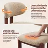 COLAMY 2er-Set Esszimmerstühle aus Chenille, braunes Produktbild-Vorschau 5