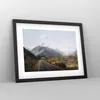 Gerahmtes Poster - Schwarzer Rahmen - Weg Berg Gipfel - Produktbild-Vorschau 8