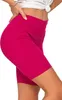 Radlerhose Kurze Tights Leggings Gerippt Modische Farbe Produktbild-Vorschau 6