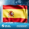MONZANA® Bandiera Spagna Nazionale 150x90cm Occhielli in Anteprima dell’immagine prodotto 4