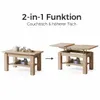 ASTRA Couchtisch ausziehbar & höhenverstellbar 110–150 × 68 Produktbild-Vorschau 6