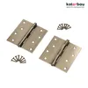KOTARBAU® Cerniera universale 2 pezzi 100x100mm Patina Anteprima dell’immagine prodotto 6