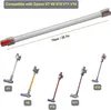 A product image showing an extension tube for a vacuum cleaner and several models of Dyson vacuum cleaners. Produktbild-Vorschau