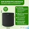 TTL GARDEN Pflanzsack 1L – 20er Set Stofftöpfe aus Filz & Produktbild-Vorschau 2