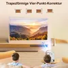 Tragbarer Projektor ,Mini Tragbarer Beamer,1080P Full Produktbild-Vorschau 6