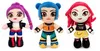 Set van 3 K-POP pluche knuffels: Rumi, Mira, Zoey Productafbeelding-voorbeeld 1
