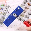 2er Set Druckknopfzange für Kleidung + 80 Rostfreie 9,5 mm Produktbild-Vorschau 5