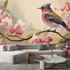 Vlies fototapete Vögel Tiere Shabby Chic 150x105 cm Feeby Produktbild-Vorschau 2