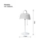 LED-Solarlampe-'Cervia', weiss, Kunststoff, Produktbild-Vorschau 22