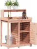 vidaXL Pflanztisch mit Ablagen 82,5x50x109,5 cm Massivholz Produktbild-Vorschau 4