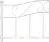 vidaXL Postelový rošt bílý kov 120x200 cm Náhled obrázku produktu 4