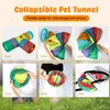 Hase Tunnel und Rohr zusammenklappbar 3-Wege Kaninchen Produktbild-Vorschau 4