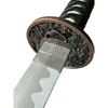 Katana decorativa in bambù, nera, con incisione del drago, Anteprima dell’immagine prodotto 20