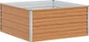 vidaXL Zvýšená posteľ svetlohnedá 100 x 100 x 45 cm Náhľad obrázku produktu 1