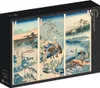 Grafika Puzzel: Hokusai Kunst - 1000 stukjes, meerkleurig Productafbeelding-voorbeeld 2