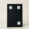 Rechteckiger Wandspiegel AXION, 60 x 40 cm, schwarz Produktbild-Vorschau 4
