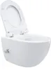 Miska WC MONESI, z funkcją bidetu, ceramiczna, biały połysk Podgląd zdjęcia produktu 5