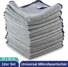 ELEXACLEAN Mikrofasertücher Auto Bad Küche (Grau, 12 St, Produktbild-Vorschau 6