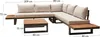 Best Mobilier Salome - salon bas de jardin 5 places + table Voir les images du produit 9