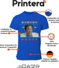 Santa - Ugly Christmas Sweater Weihnachten Herren T-Shirt, Produktbild-Vorschau 4