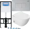 Domotechnika | Toaleta z zestawem bidetowym - 51x36x32,5 Cm Podgląd zdjęcia produktu 1