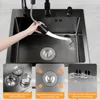 Küchenspüle, schwarze Einbauspüle, Produktbild-Vorschau 9