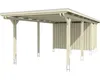 Přístřešek na auto SKAN HOLZ Emsland 354 x 846 cm přírodní Náhled obrázku produktu 2