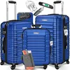 KESSER® 3tlg. Hartschalenkofferset Hartschalenkoffer Produktbild-Vorschau 1