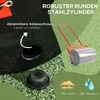 Outsunny Rasenwalze 50cm Breite, Gartenwalze befüllbar mit Produktbild-Vorschau 4