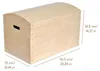 Creative Deco Grote Houten Speelgoedkist Kist, 56,5 x 33 x Productafbeelding-voorbeeld 3