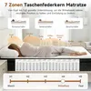 Matratze 140 × 200cm Federkernmatratze Höhe 25cm Produktbild-Vorschau 4